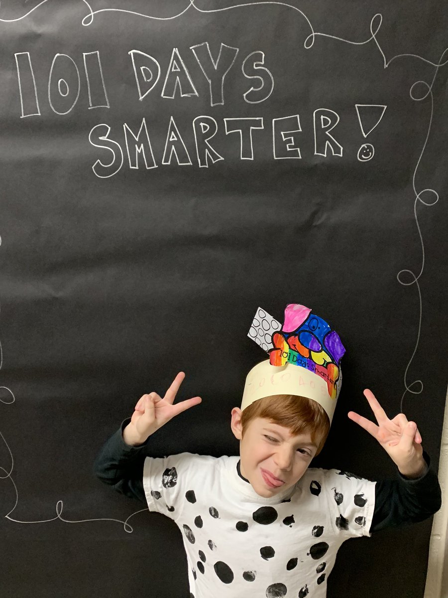 Happy 101st day of school folks! <a href="/KurtzElementary/">Paws the Cougar</a>