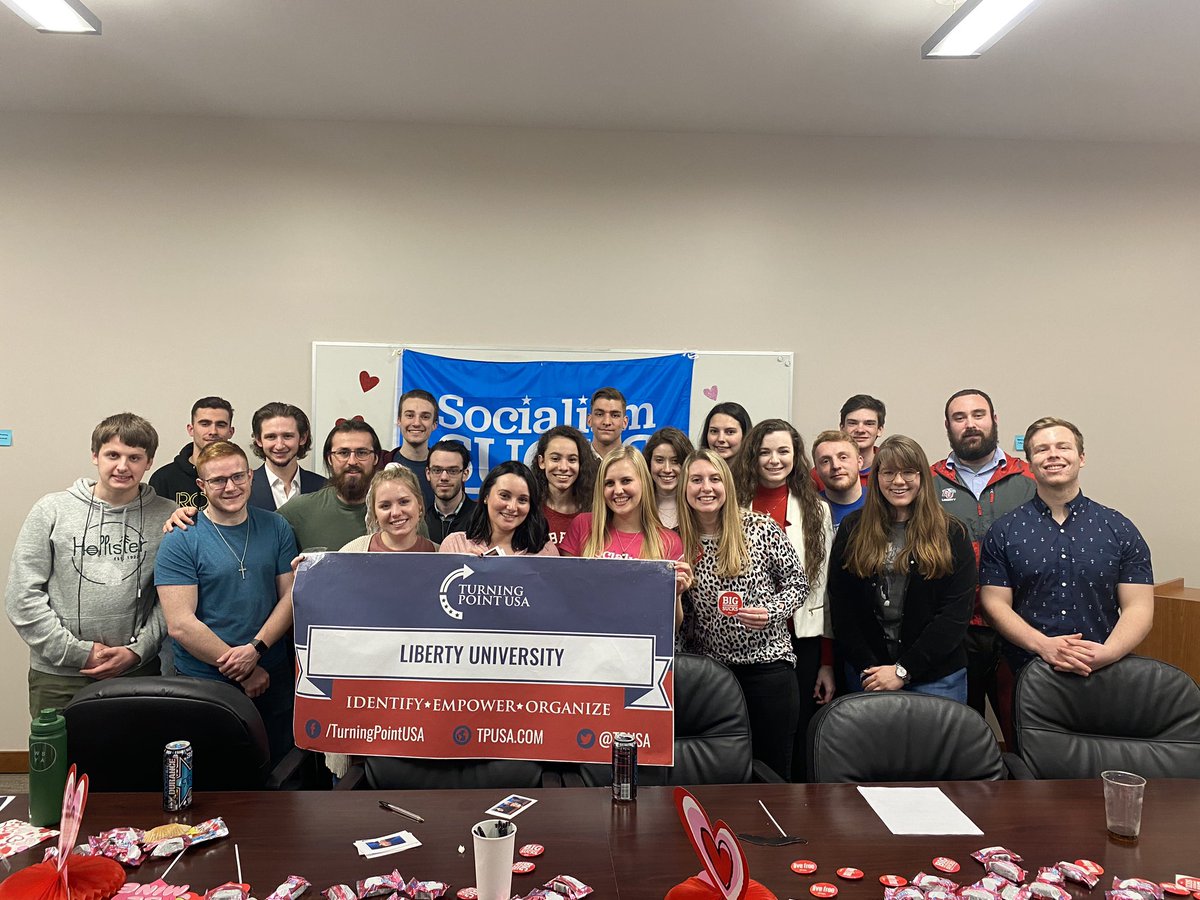 Turning Point USA @ LU tweet media