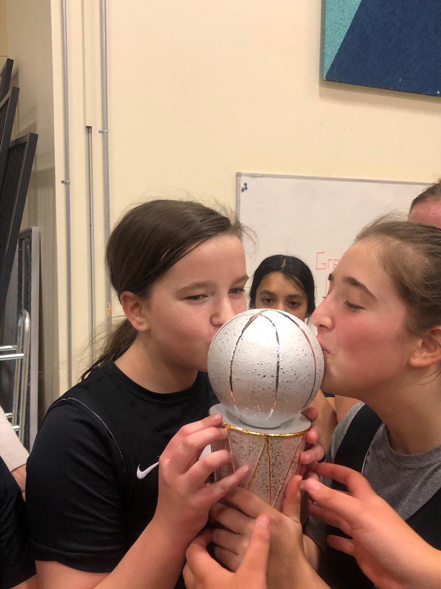 When you leave the Middle School Music Recital to discover your MS JV basketball team are the champions! Congratulations girls!