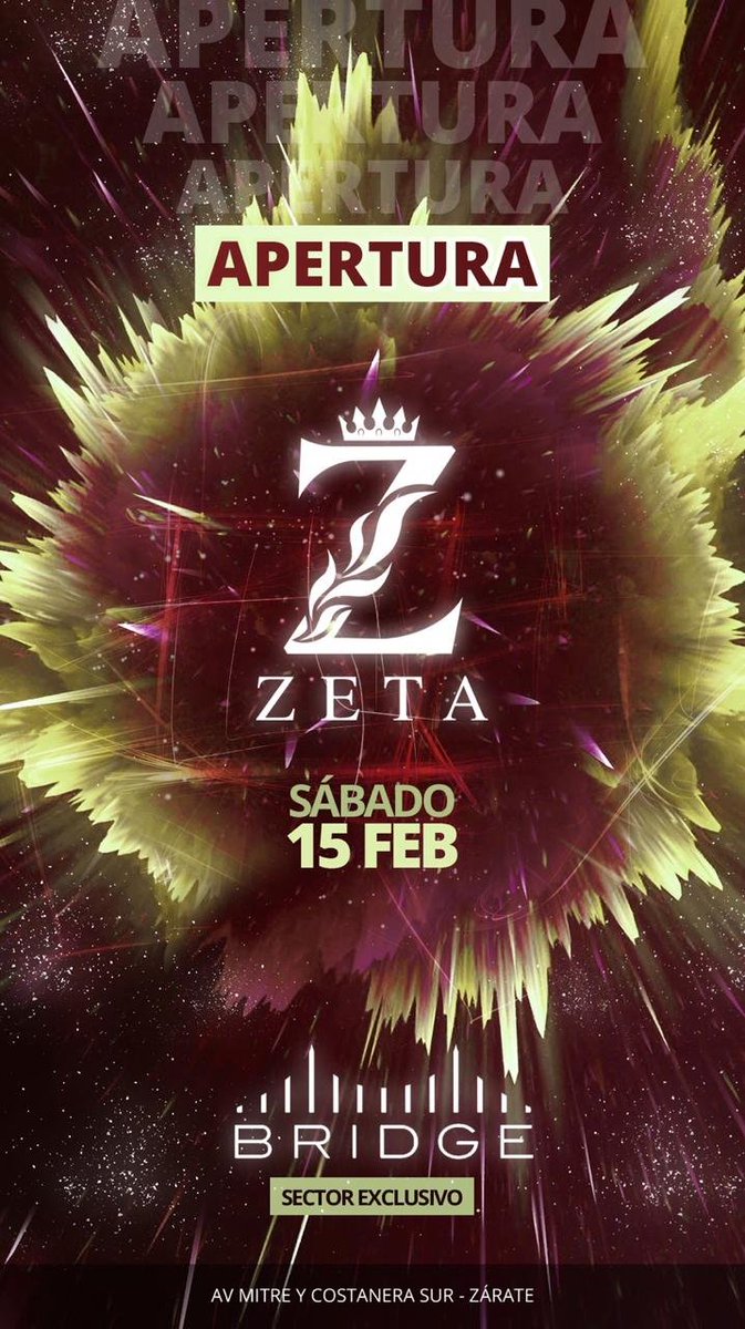 💯🔥¡Nos partimos ese Absolut con Speed para la apertura este sábado!🔥💯
Se sorteará entre todos aquellos que sigan a <a href="/OficialZeta_/">ZETA</a> y le den RT.