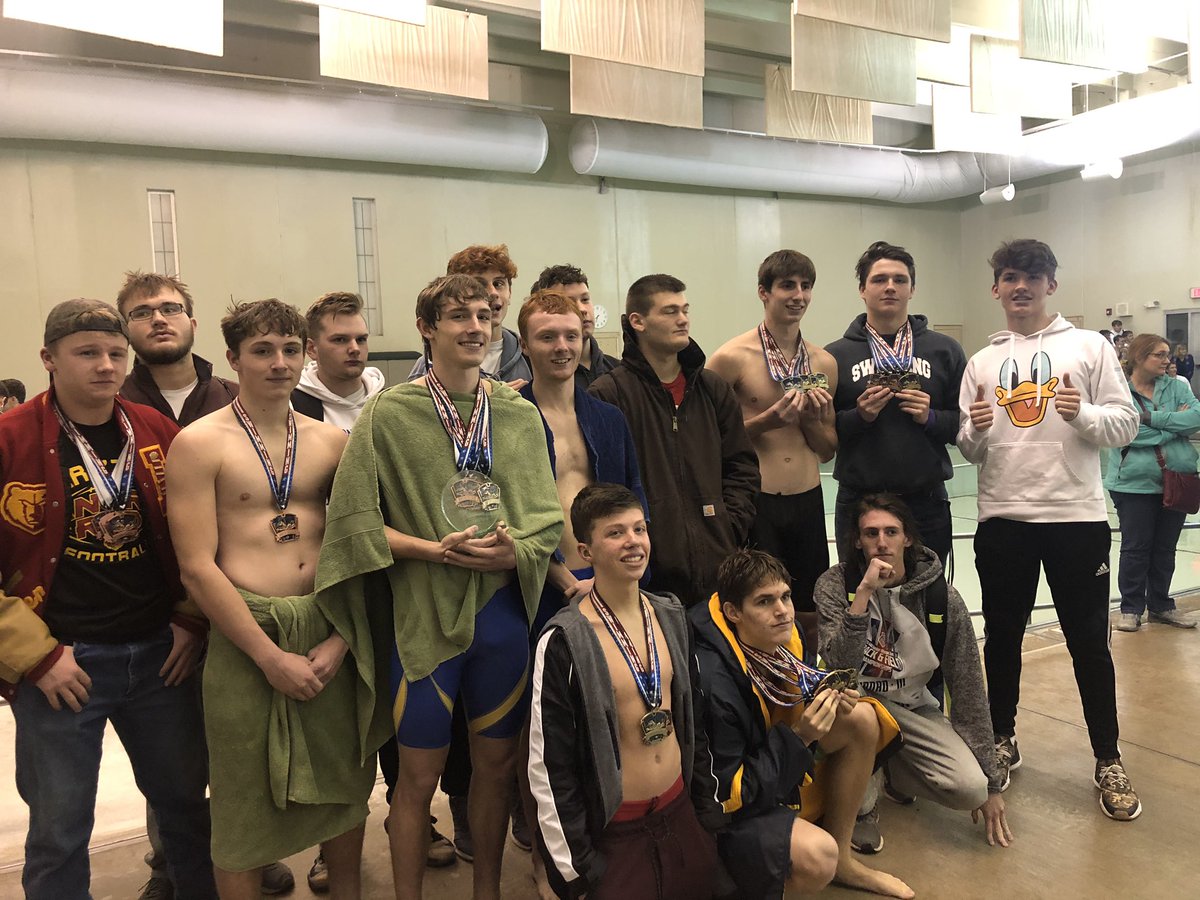 2nd place at league! I’m so proud of these guys!! 💙💛🏊🏻‍♂️