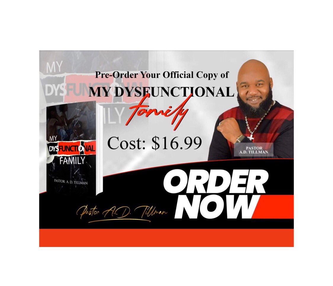 PastorADTillman's tweet photo. Preorder your copy today. Let’s connect - let’s grow - let’s overcome together!!! https://t.co/GOtB7T22H2