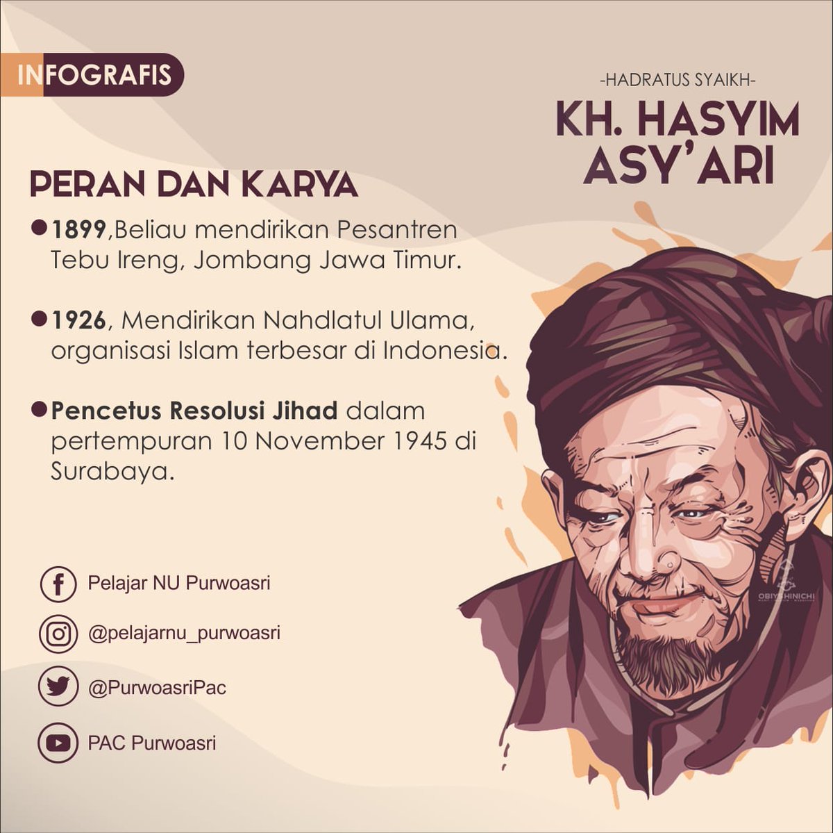 pelajarnu_pwa's tweet photo. Kembali mengenang sosok beliau.. 💚 sekalian kiriman al-fatihah. 'alahadzihiniyat..
.
Salam berjuta🙏🙏 3B♥️♥️♥️.
BELAJAR, BERJUANG, DAN BERTAKWA 😎😎.
#pwnujatim #pwipnujatim #pwipnuippnujatim #ppipnu #ppippnu #pcipnuippnukabkediri #salamsegitigabulat #ipnuprogresif #ipnukeren https://t.co/JKuqpxjdwi
