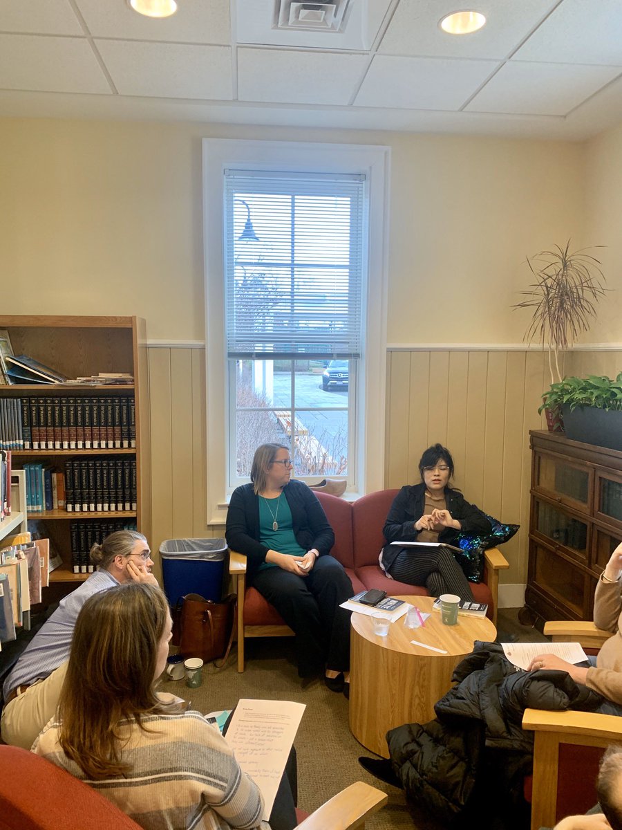 SenoraRoth's tweet photo. Over 25 #educators came together this afternoon @StAnnesBelfield school to engage in conversations around the book White Fragility by @RobinDiAngelo I’m so grateful for my colleagues who stepped into the conversation and look forward to our next DEI team sponsored #bookclub https://t.co/oMFssRNlmX