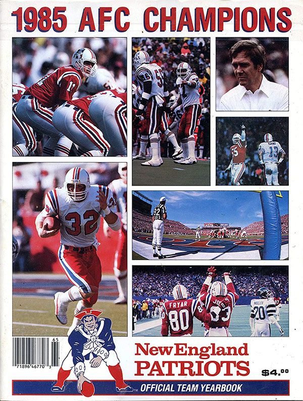 Sportspaper On Twitter 1986 New England Patriots Yearbook Https T Co Fkfd5p6rie