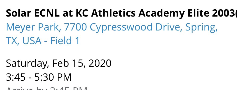 KC Athletics Academy Elite 03 ECNL tweet media