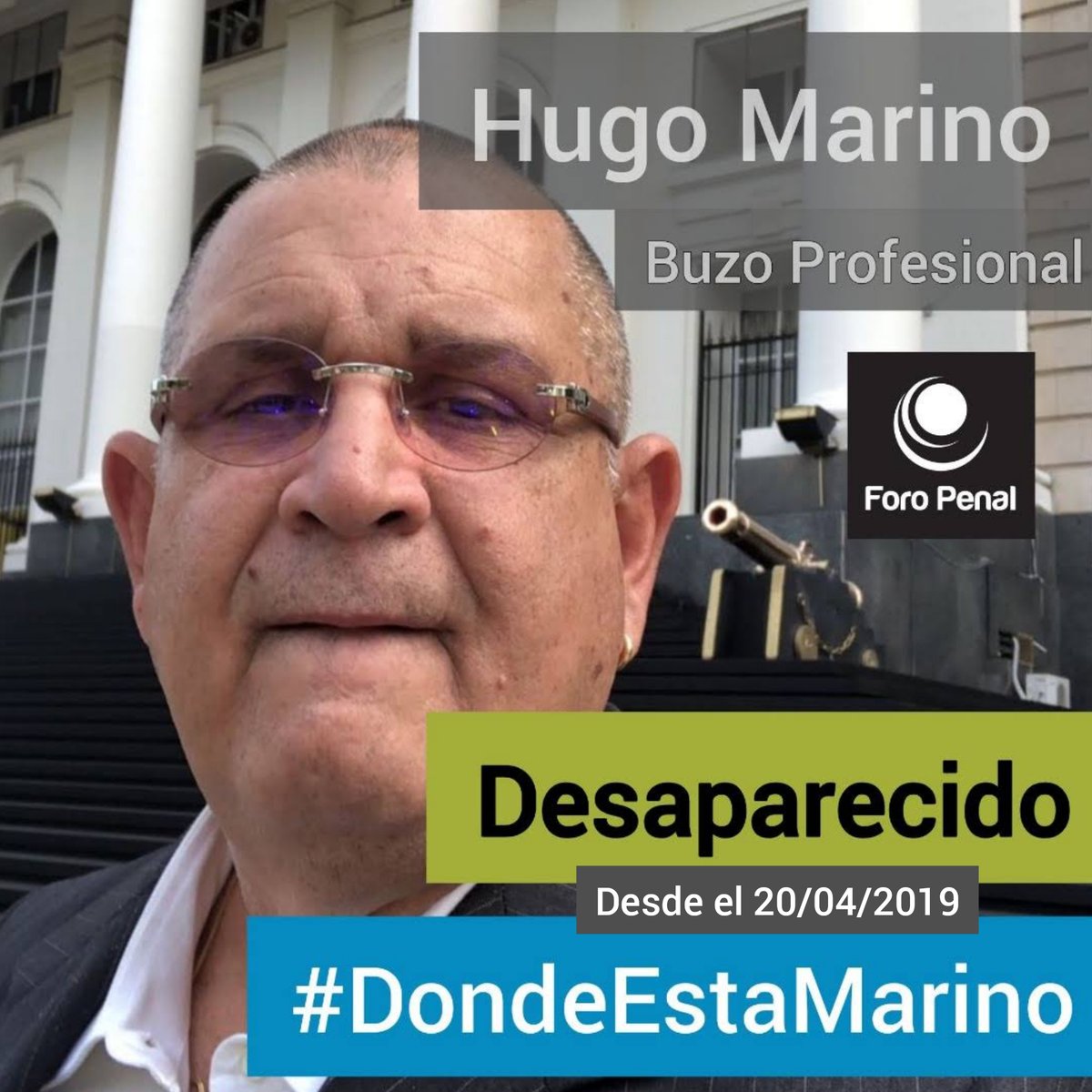#HugoMarino has been missing for almost 10 months. On April 20, 2019, he was arrested by the #DGCIM (Military Counterintelligence)as he arrived in #Venezuela. His whereabouts remain unknown. Forcibly disappearing a person is a #HumanRightsViolation.
#ForcedDissaperances
