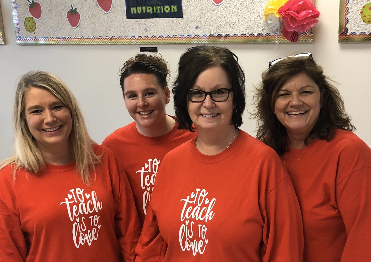 I have always said that little ones are more excited about Valentine’s Day parties than any other party. This was my last Valentine’s Party as a 4th grade teacher...Happy smiles with my team!  <a href="/motbz/">Brenda Ottinger, EdS.</a> @EV4thGrade