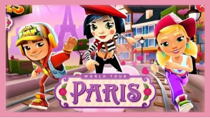 Subway Surfers World Tour Paris .