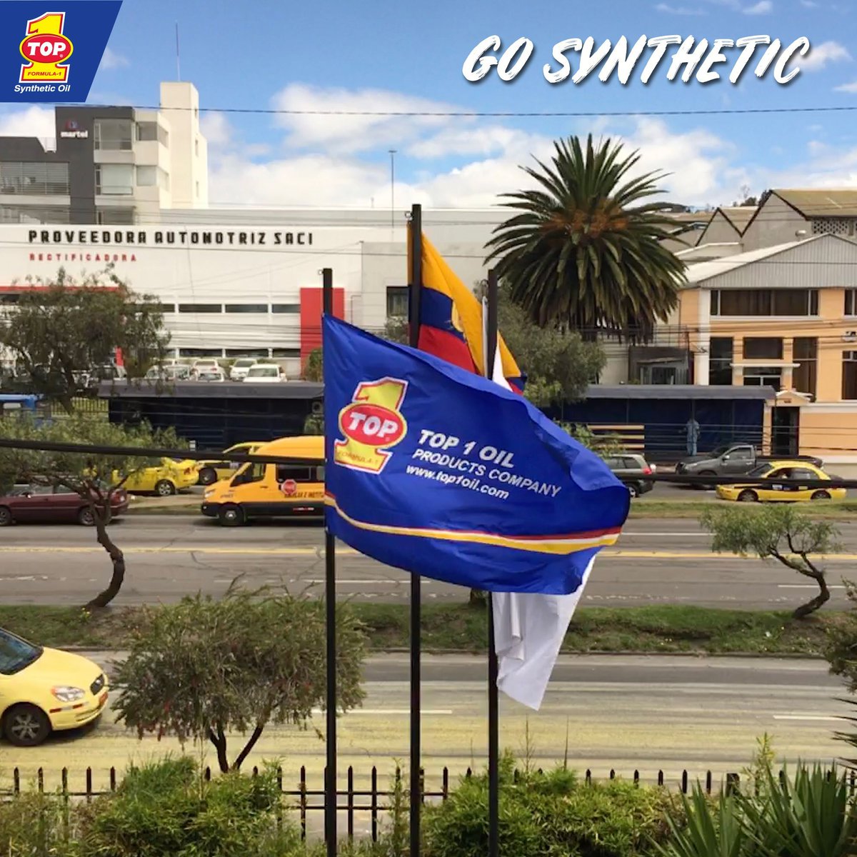Top1OilUSA's tweet photo. Did you know that TOP 1 is now sold in more than 60 countries? Thanks to everyone around the world who’s part of the TOP 1 family!
#GoSynthetic #Top1Global https://t.co/SGeZdRs3K8