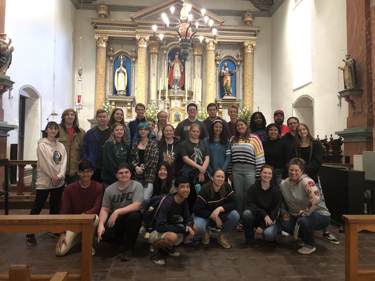 Stop two: Mission San Buenaventura #mvtgovandhistory #campusofchampions