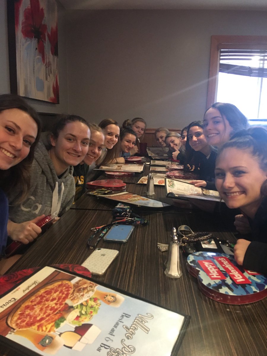 Team dinner! Wonderful group of girls!