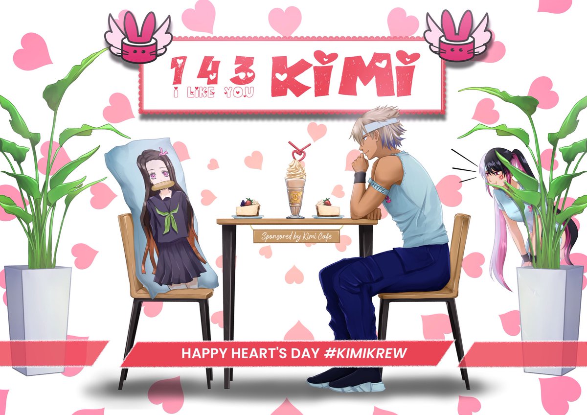 KimiKonOfficial's tweet photo. #HappyHeartsDay #KimiKrew !

We @kimikonofficial in partnership with @kimicafe would like to give you a chance to take your #husbando/Waifu , or special someone, whether they be #2D, or #3D  during our #143KIMI #Kontest^^

check out our Kontest details on instagram ^^ https://t.co/fTu63v4Ass