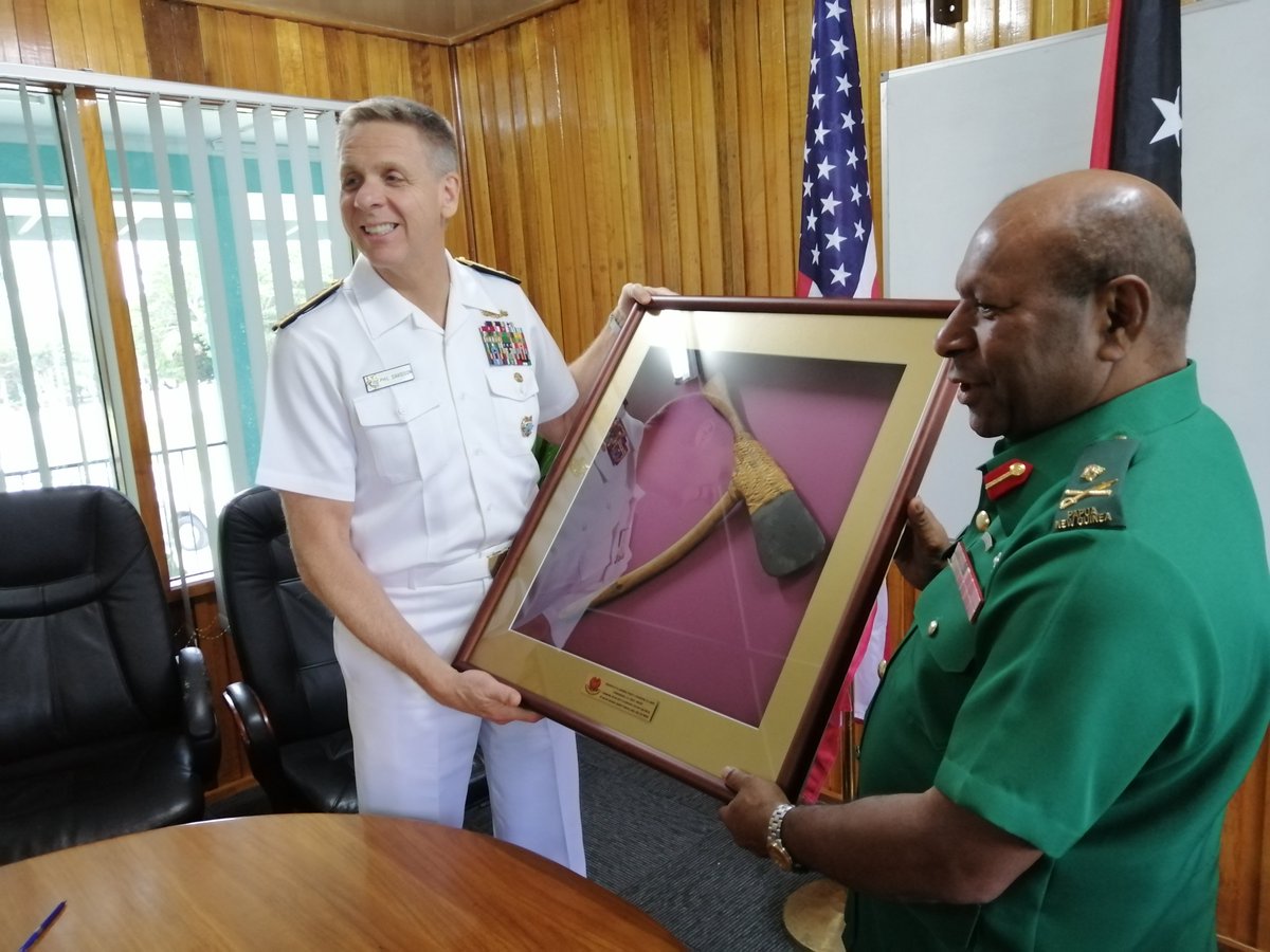 MAJ GEN Gilbert Toropo tweet media