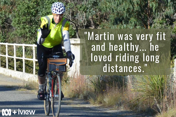 “Once you got him on a bike he could just keep riding and riding.” Dr Martin Pearson was competing in a cycling event on Anzac Day 2014 when he was struck by a truck #AustralianStory