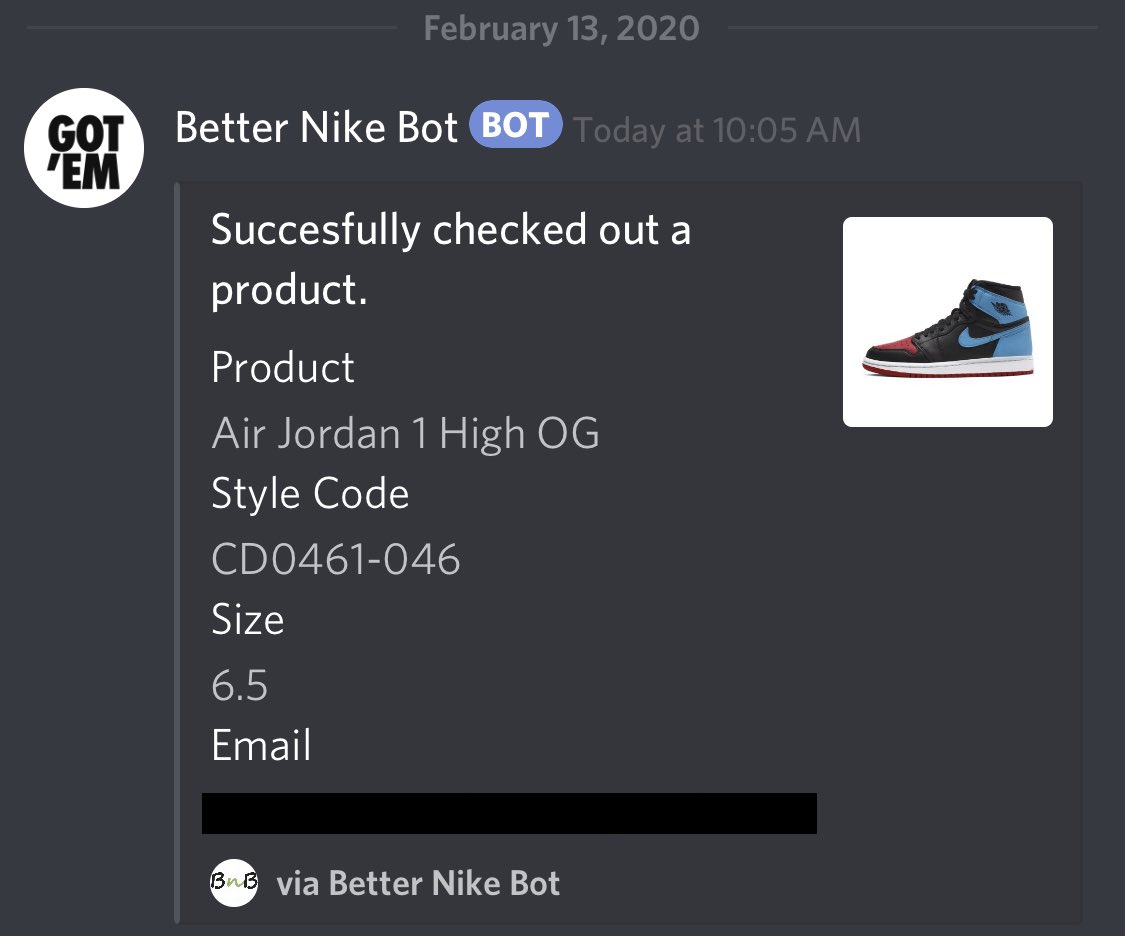 better nike bot twitter
