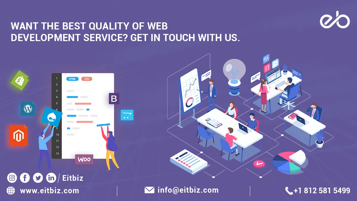 eitbiz's tweet image. Want the best quality of #webdevelopmentservice? Get in touch with us.
Know More:- eitbiz.com/web-design-and…
#webdesignanddevelopmentcompany #Eitbiz #mobileappdevelopmentagency #bestdigitalmarketingagency #mobileapplicationdevelopmentservices #ecommercewebsitedevelopmentcompany #AI