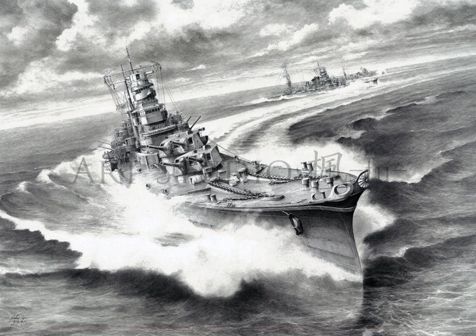 「軍艦 第二次世界大戦」のTwitter画像/イラスト(古い順)