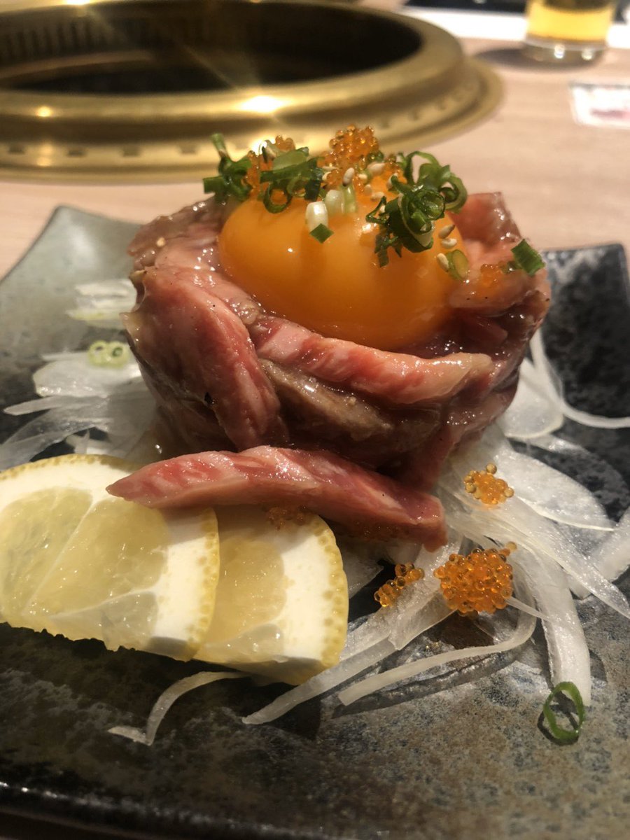 aaabbbccctkt's tweet image. 昨日、焼肉食べに行ってきた😋

写真見てわかる通り
もう美味しすぎた！！😆😆
最高すきだ！！

店員さんもみんないい人で
最高の気分と空間だった！😁笑