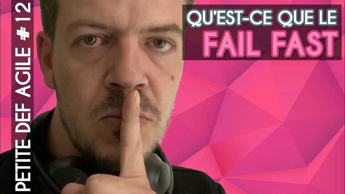 myagilepartner's tweet photo. https://t.co/4NKNM0Sx7r
Video 2 minutes : petite définition du Fail Fast
Si vous aimez ce format, dites le moi 😘 Très court pour aller à l’essentiel
#agile #lean #leqnmanufacturing #fail #failfast #videoagile #videolean #video https://t.co/pW4mWrppO2