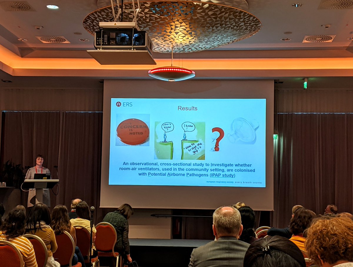 Fantastic to see such great representation from @NewcastleHosps at #RFMV2020. Here's @AlisonArmstron introducing the IPAP study. #homemechanicalventilation