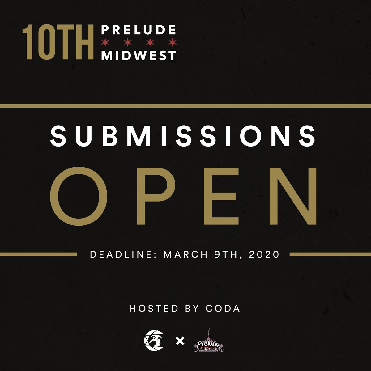 Our submissions are open until March 9th! Has your team submitted yet?? 

#preludemw #preludemw2020
#preludedance #preludedancecompetition #chicago #dance