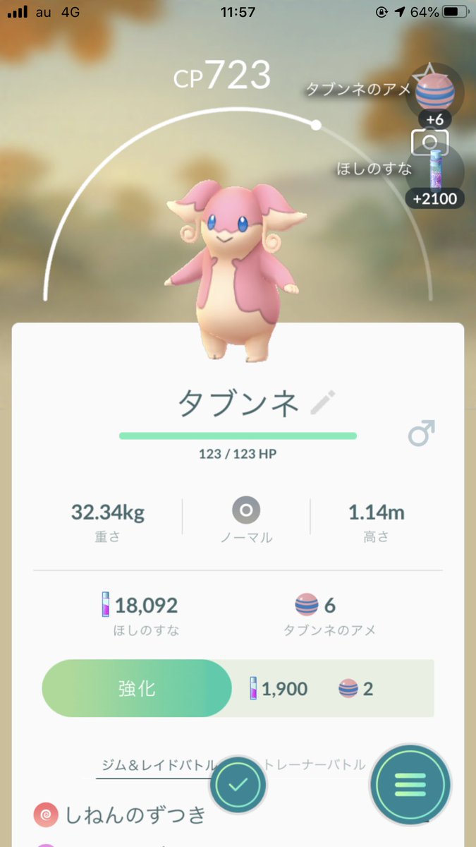 ポケモンgo タブンネはほしのすなを大量に持っている特別仕様 全力ダッシュ案件 ポケモンgo攻略まとめ速報