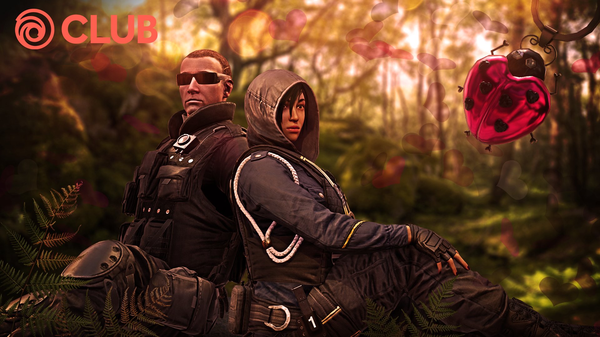 レインボーシックス公式 ハッピーバレンタイン レインボーシックス シージ Ubisoft Clubチャレンジで今年のバレンタインもシージに心を奪われよう マルチプレイで15ラウンド勝利して レディバグハート チャームを手に入れよう T Co