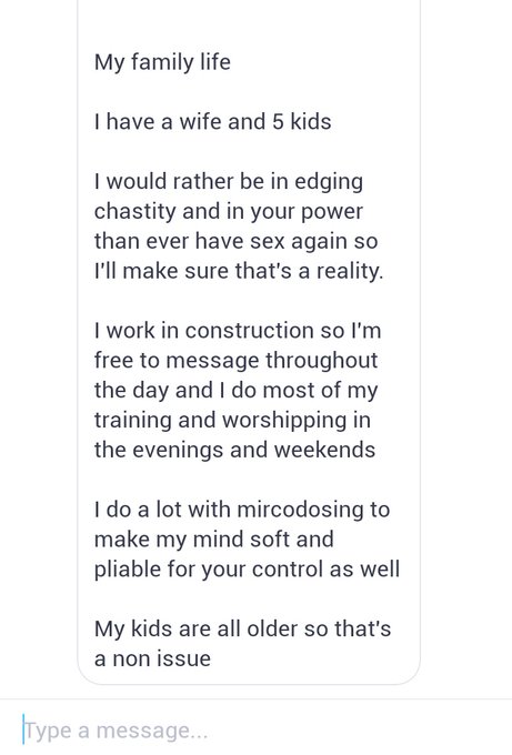 Dear God, this sub. Makes me so proud to have made him this way 🥰.  My favorite. :) I DARE one of you<a href="/tag/forcedintox"class="tags"><span>#forcedintox</span></a>