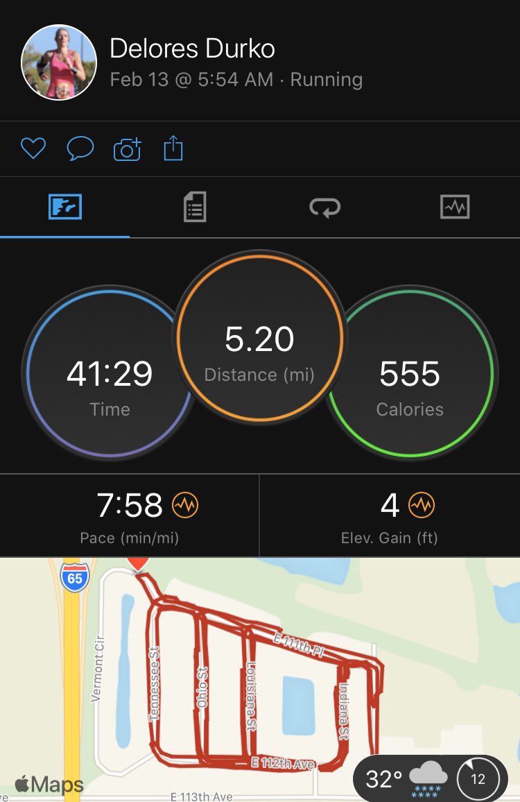 Deelo444's tweet photo. 5ish snowy miles this morning. #running #strava #garmin #runners #runhappy #anyweatherisrunningweather #runnersworld https://t.co/yYqVi4RKsl