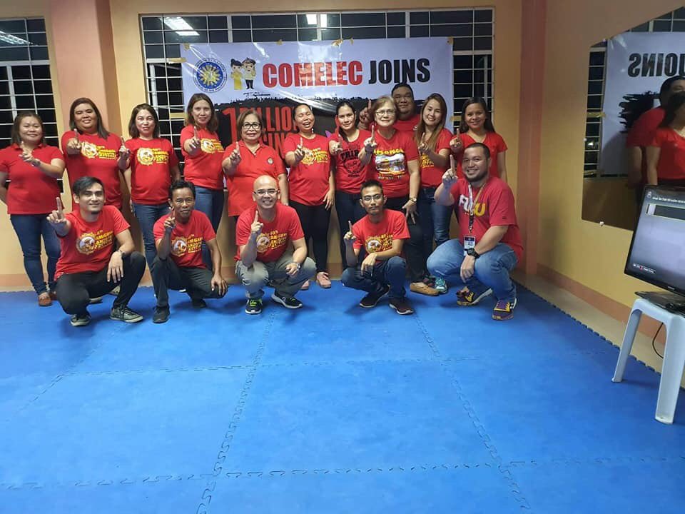 COMELEC CAMIGUIN (@comeleccamiguin) on Twitter photo Comelec Province of Camiguin joins the 1Billion Rising to RISE, RESIST and UNITE against gender-based violence, rape and sexual harassment
RISING: from a Campaign, to a Way of Life <a href="/COMELEC_GAD/">COMELEC - GAD</a> @ared_x <a href="/renato_magbutay/">Renato A. Magbutay</a> Comelec Province of Camiguin joins the 1Billion Rising to RISE, RESIST and UNITE against gender-based violence, rape and sexual harassment
RISING: from a Campaign, to a Way of Life <a href="/COMELEC_GAD/">COMELEC - GAD</a> @ared_x <a href="/renato_magbutay/">Renato A. Magbutay</a>