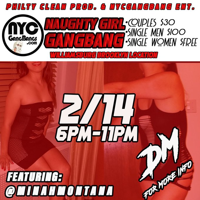 It goes down tomorrow with @PhilthyClean @minah_montana @minah_montana @minah_montana @juicysplayhouse<a class="tags" href="/tag/philthyclean">@philthyclean</a><a class="tags" target="_blank" title="On Twitter" href="/?out=eyJ0eXAiOiJKV1QiLCJhbGciOiJIUzUxMiJ9.eyJpYXQiOjE3MjI5MTQwNTMsImlzcyI6InR3cG9ybnN0YXJzLmNvbSIsIm5iZiI6MTcyMjkxNDA1MywiZXhwIjoxNzU0NDUwMDUzLCJyZWRpcmVjdF91cmwiOiJodHRwczovL3R3aXR0ZXIuY29tL21pbmFoX21vbnRhbmEifQ.yPPBszUfiJIjIojD-jKcHmXY3Ivec5ITU5BQkUruaNMvAftdPNV5QQgemVZDkcJ-dyrn6HEniXho_LucXIyGBQ">@minah_montana</a><a href="/tag/milf"class="tags"><span>#milf</span></a><a href="/tag/swingers"class="tags"><span>#swingers</span></a><a href="/tag/gangbangs"class="tags"><span>#gangbangs</span></a><a href="/tag/hotwifeclub"class="tags"><span>#hotwifeclub</span></a><a href="/tag/nycgangbangs"class="tags"><span>#nycgangbangs</span></a>