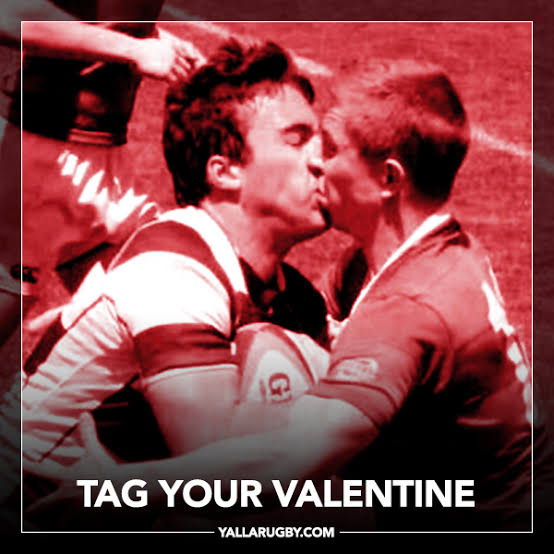 Happy Valentines day Tag that special someone who makes your heart skip a beat ♥️🏉♥️