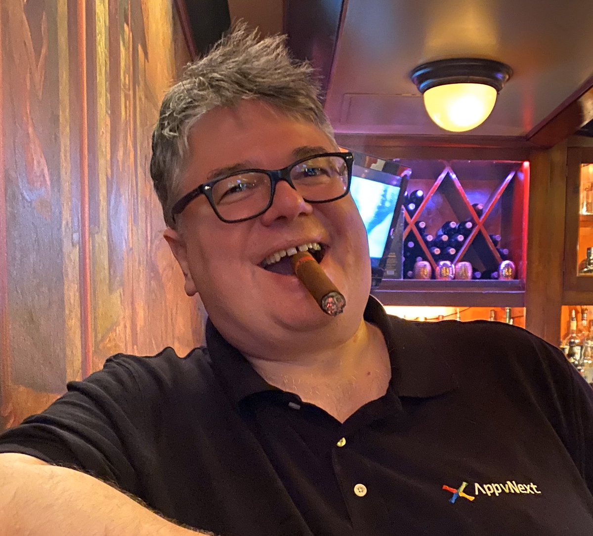 Week one of the #BlazorRoadShow s history. Enjoying a cubano and a nice Balvenie.