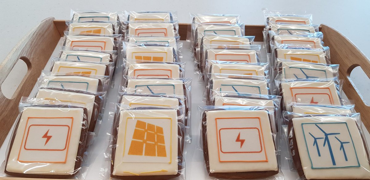MurraWarra's tweet photo. Quite possibly the nerdiest, but definitely the best kind of afternoon tea!
#celebratingrenewables #renewables @RESGroup #gingerbread https://t.co/csKQObpsYW