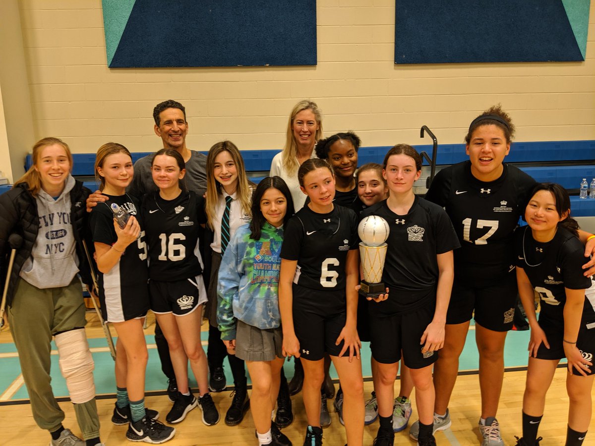 One last tweet for tonight... So proud of these girls for their second place varsity finish.