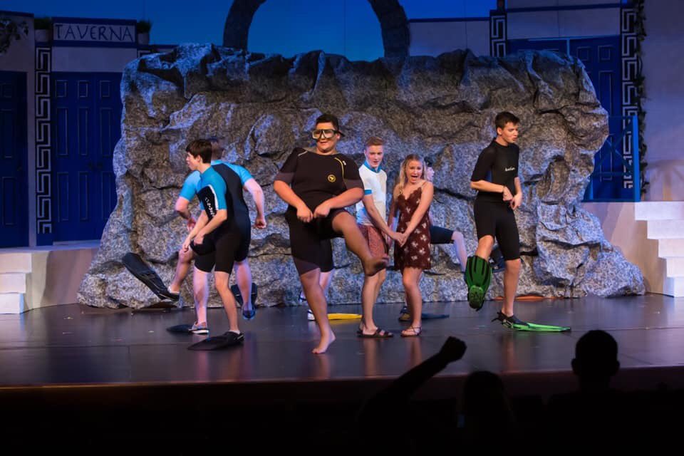 CooperPerez77's tweet photo. I know been a while, but i have finally moved on from the fact that Mama Mia is over. One more @tahomaHSdrama production in the books!!! https://t.co/2eFEgKYLue