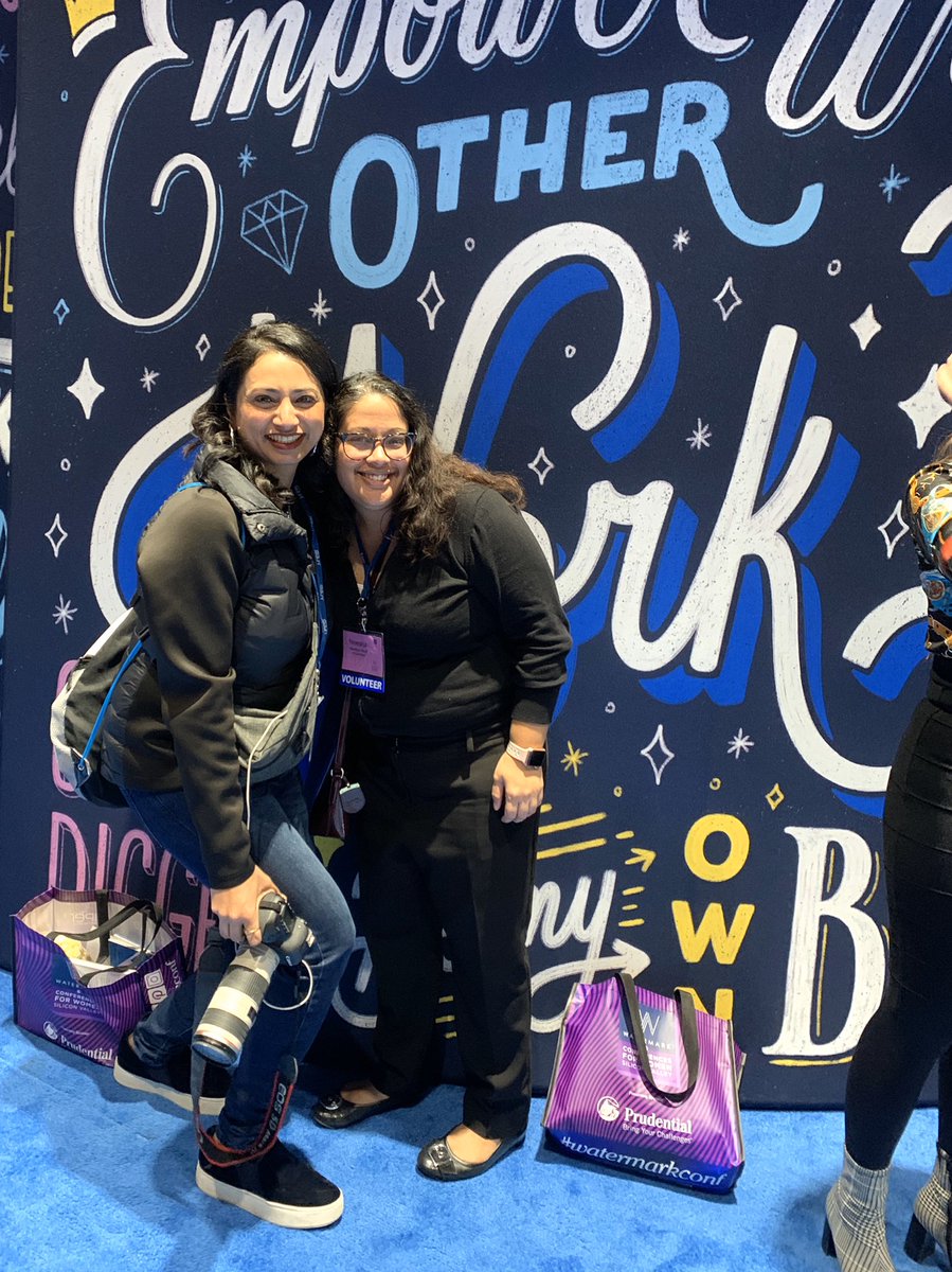 VarshaKanwar's tweet image. So wonderful to see you at #WatermarkConf @nmodi19. Thank you always staying connected despite long gaps in our catch ups. See you Feb 27 at #HPE. #nwap_sv #GalentinesDay 💞 #ThankfulThursday
