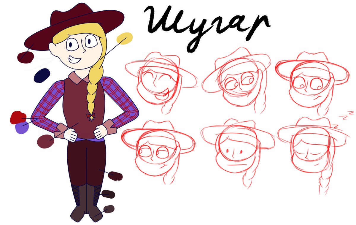 q_ember's tweet photo. This girl's name is Sugar. This is currently my favorite character. Apparently she’s stupid and not serious, but it’s better not to anger her https://t.co/Rb8FrOCMoU