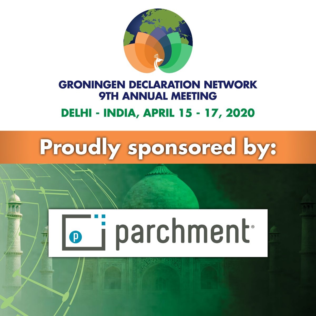 8 weeks away from #GDN2020 we thank <a href="/parchment/">Parchment</a> as sponsor of our Annual Meeting, once again. If you haven't yet, register now here! bit.ly/GDN2020