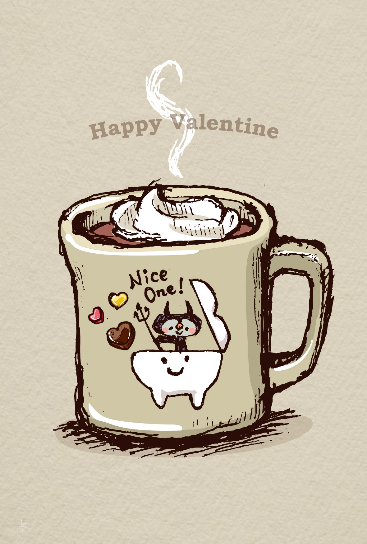 K いつもありがとう バレンタインデー バレンタインカード イラスト T Co Nfibo7jnph Twitter