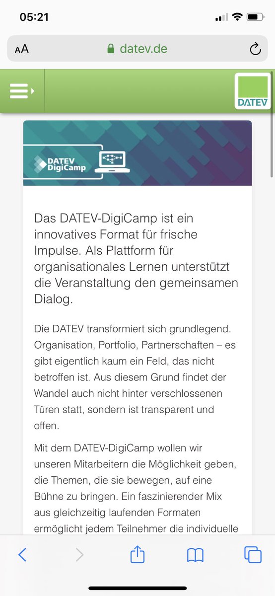 erich_erichsen's tweet photo. #datev #DigiCamp Anmeldung am Dienstag zum 01.04. rausgegangen. Wenn das #Team will, gibt es von mir die #Session #25StundenWoche - Der 3 Monats-Erfahrungsbericht. Freue mich auf Eure #teilnahme LG Erich der #teilgeber #digitalrockstar #digitator #besteteam #datevandersdenken🖖🤘 https://t.co/Wx7G5RutFY