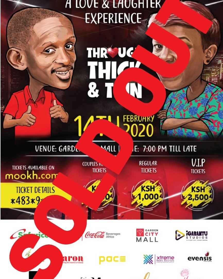 BlessedNjugush's tweet photo. GUYS!! GUYS It gets thick!! Completely sold out!!! I'm sorry guys. Wale wana ticket tupatane!!!!! I'm sorry kama hauna ticket!!!!
But you guys...the LOVE aki we feel it. #tTnT https://t.co/6VuTHHZRSP