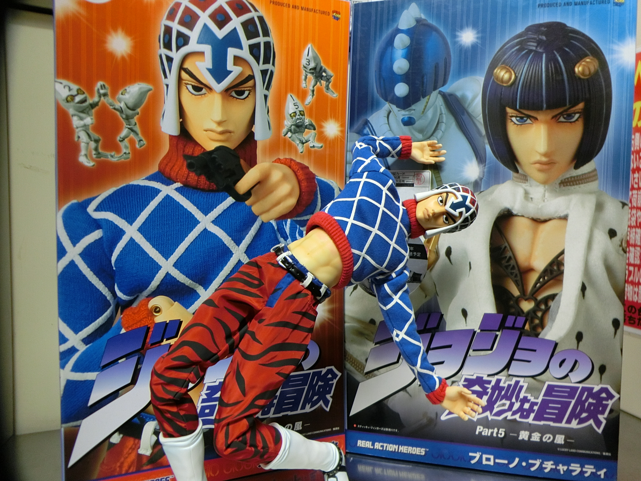 ジョジョ RAH リアルアクションヒーローズ  グイード・ミスタ Amazon.co.jp: RAH リアルアクションヒーローズ グイード