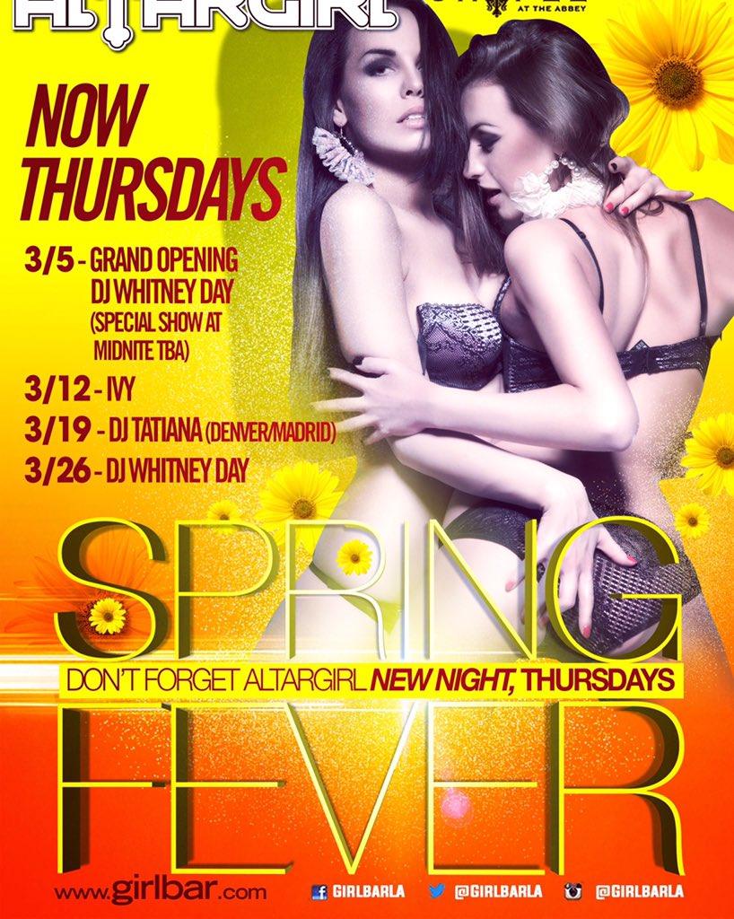 #grand opening Thursday March5th #altargirlthechapel