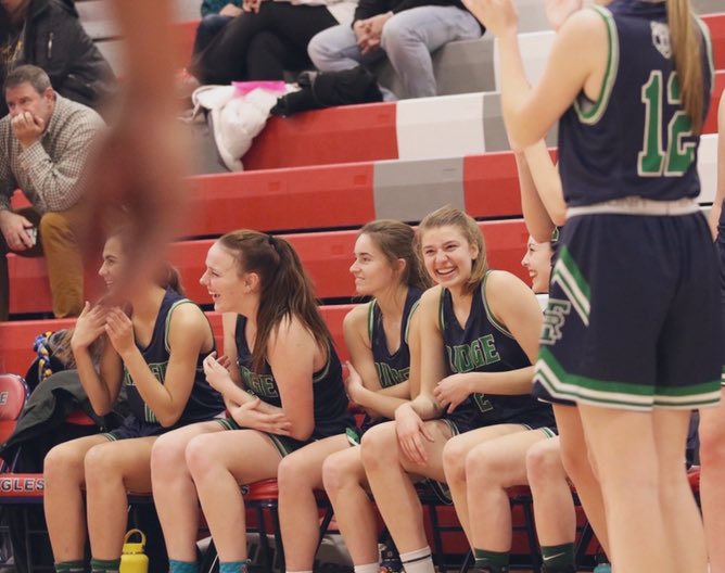 HUGE overtime win tonight over a tough Chaparral. 11 free throws to clutch the win in OT, 20-27 on the night. FREE THROWS WIN GAMES! Time to keep the ball rollin’! #TRFamily #Together #32Minutes #RidgeGBB