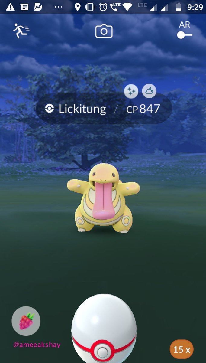 ameeakshay1993's tweet photo. As the lickitung raid day is coming near , here's an edit to what we can expect the shiny to be!! Looks nice though!!😬
#shinyhype
#shinyedit
@jenghom @OzRlate1 @Shinytracker @StardustPokmnGO @BPost222 @BrandyShemal2 @AbhiQeep https://t.co/kdG9DZWa7n