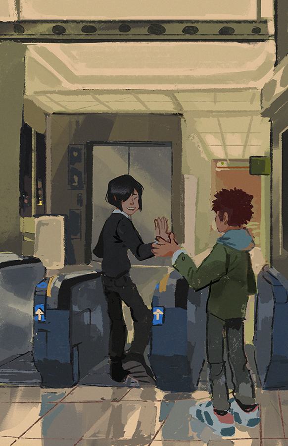 automeruz's tweet image. 7 yrs of "its getting dark i’ll walk you to the station"