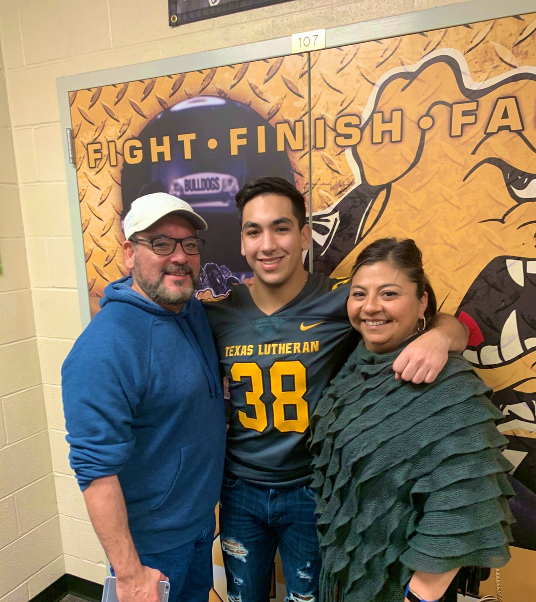NateCastillo2's tweet photo. After a great visit yesterday I’m blessed to say I have received an offer to further my football career at Texas Lutheran University. https://t.co/HOoxVQxMne