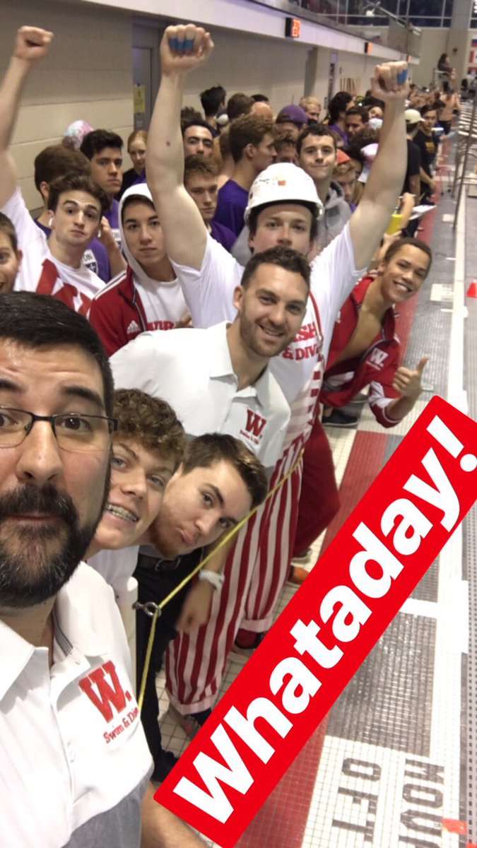 WabashSwimDive's tweet photo. Amazing performances today! 3 new school records (50 Free, 200 Free Relay, and 400 Medley Relay), countless best times, and the best part....we had fun experiencing it together! #getonthebus #whataday #helluvaday #waf https://t.co/vxrmBcCBLn